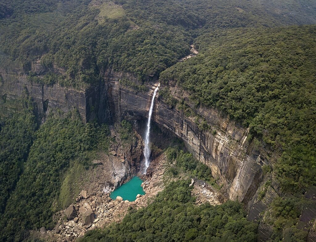 Nohkalikai Falls, Cherrapunji, Meghalaya